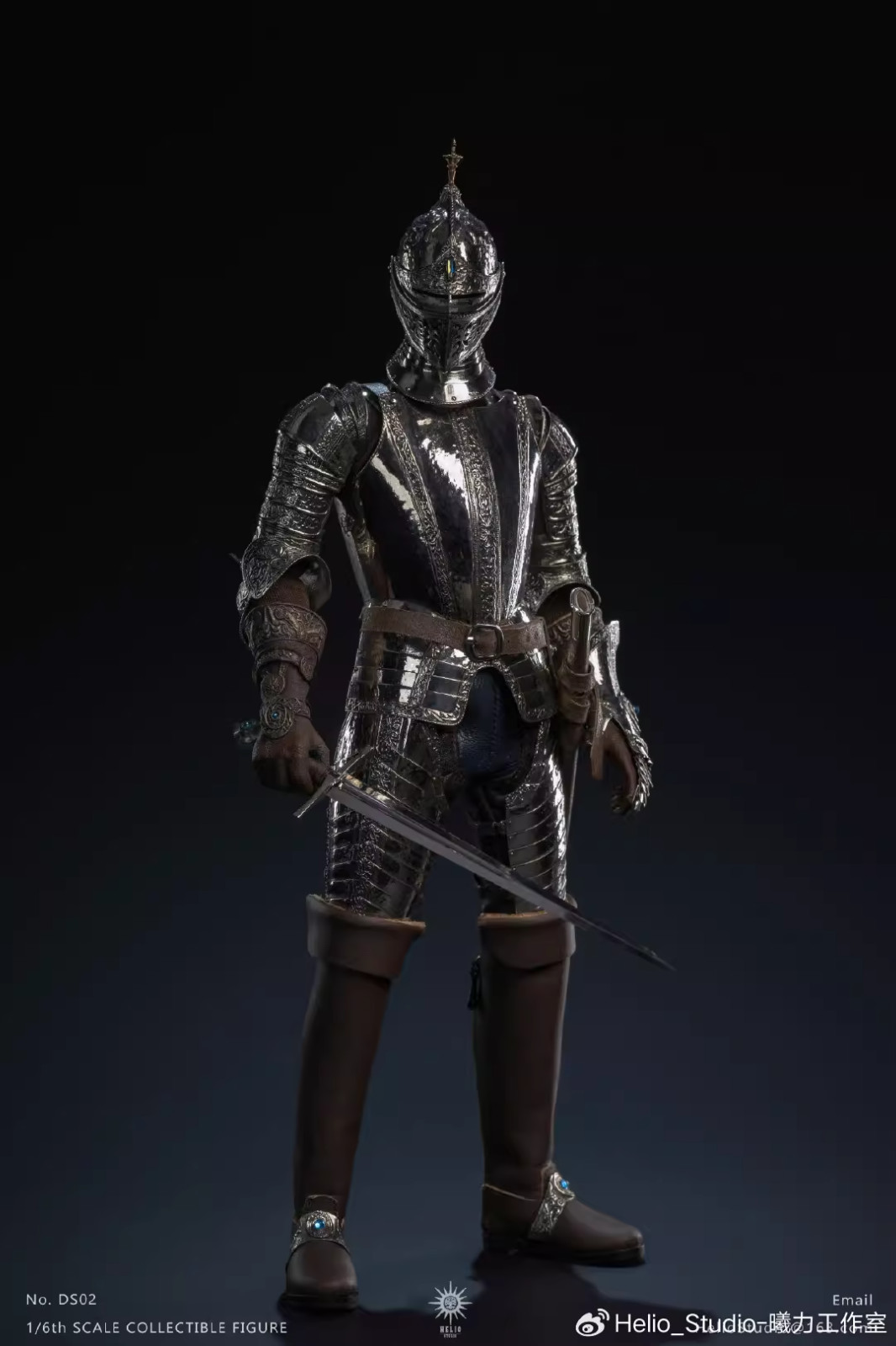 ​​Helio Studio 1/6 Enchanted Knight DS02 Action Figure In Stock 2025NEW