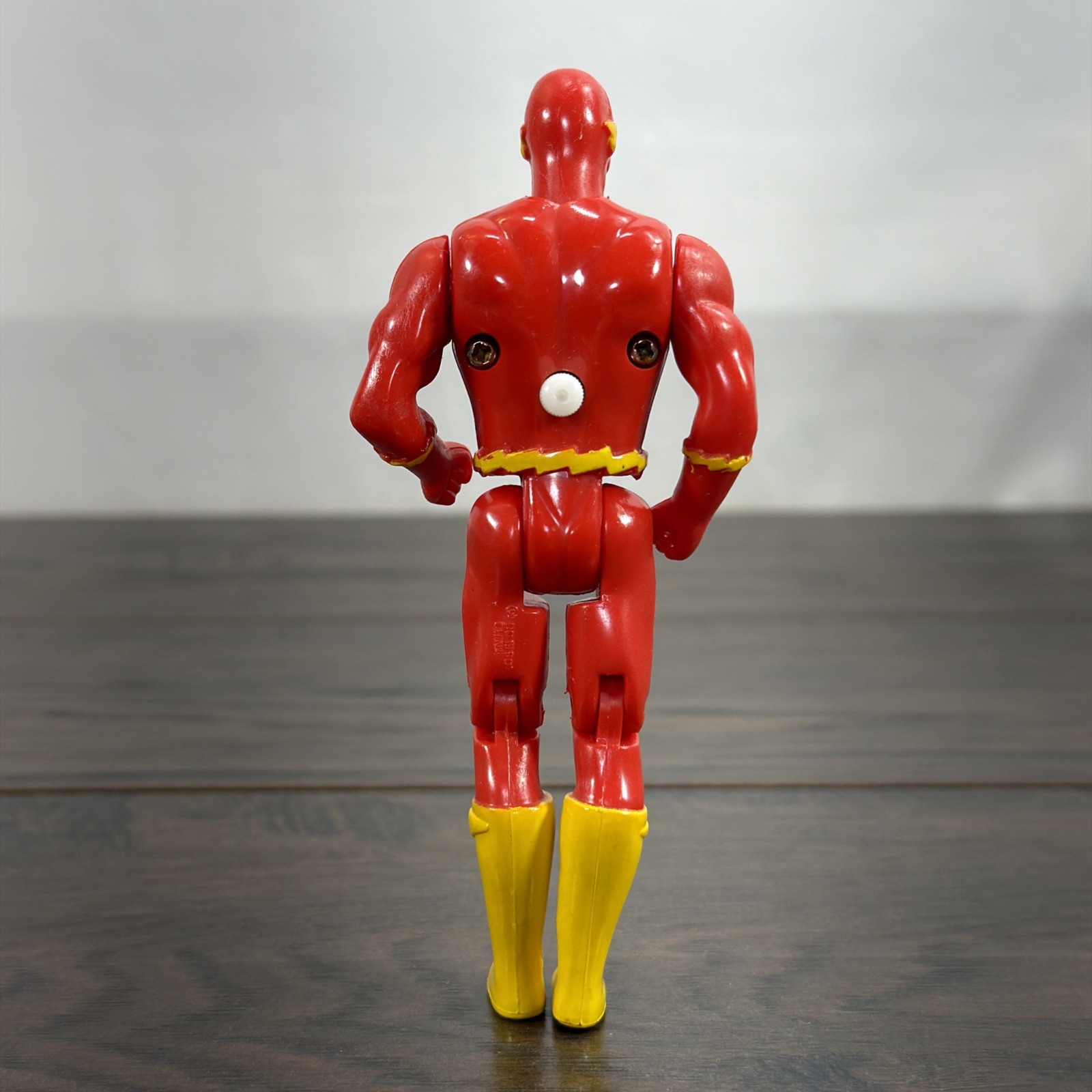 DC Comics Super Heroes The Flash Running Arm Movement Action Figure Toy Biz 1990