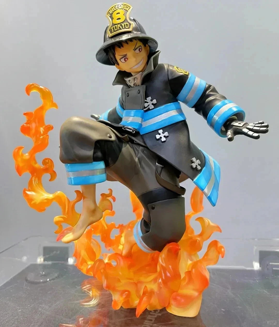 Fire Force 16CM Shinra Kusakabe Figure – Company 8 Anime PVC Statue