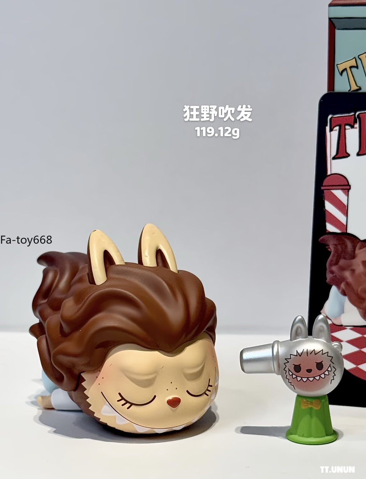Authentic The Monsters Hair Salon Series Blind Box Confirmed Figure Toy New Doll