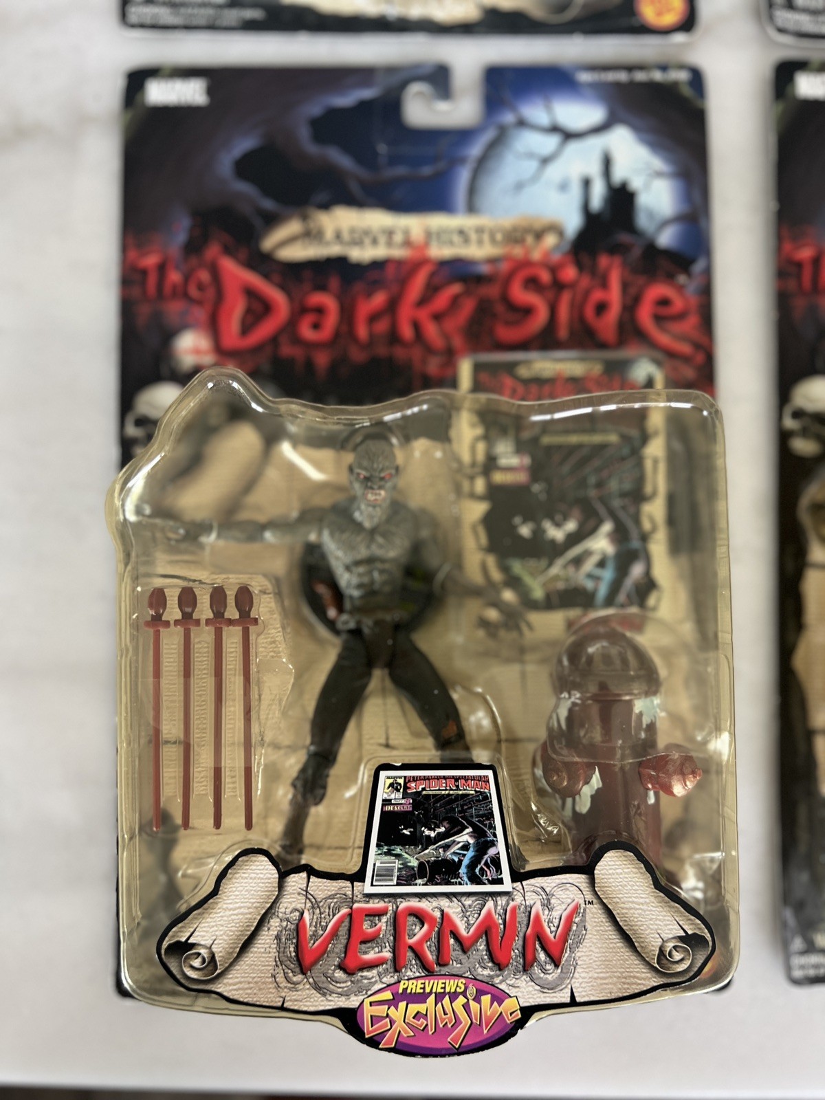 Marvel History Dark Side Complete (Previews Exclusive) Toy Biz Lot of 4 Figures