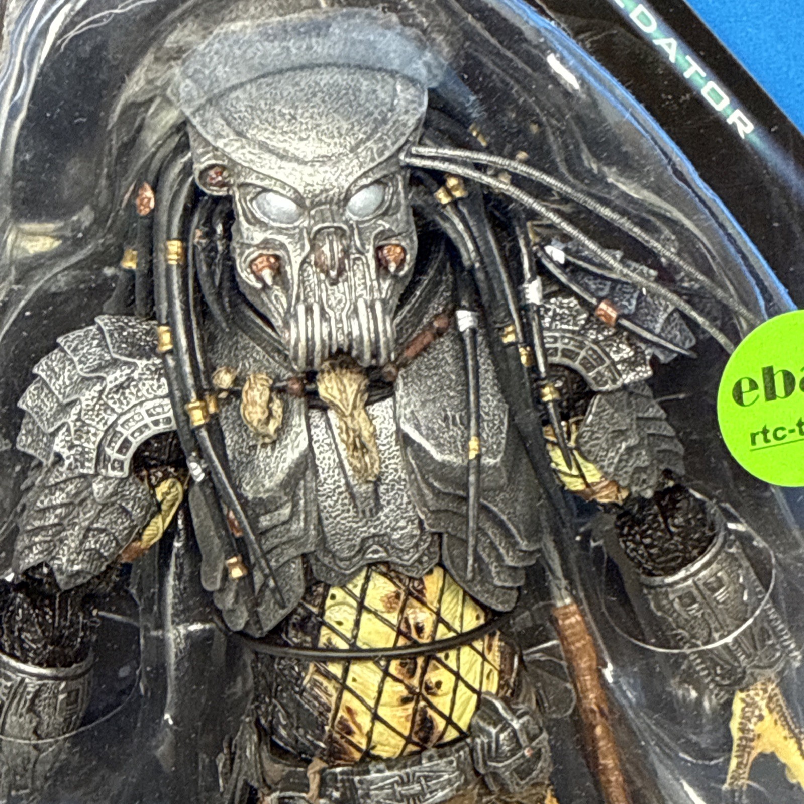 NECA AVP Alien vs Predator CELTIC PREDATOR Series 14 Figure Authentic 2015 Read