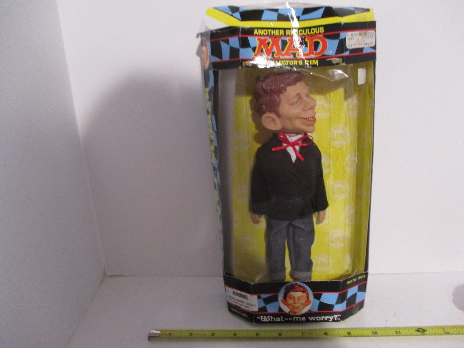 MAD Magazine Alfred E. Newman 2002 Doll Street Players w/Box