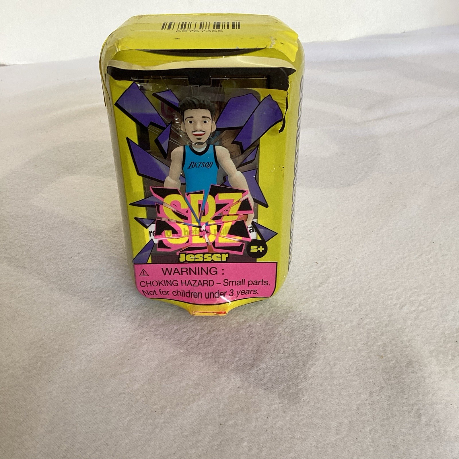 SBZ Screen Breakz Jesser Collectible Figurine New Plastic Damaged Never Opened