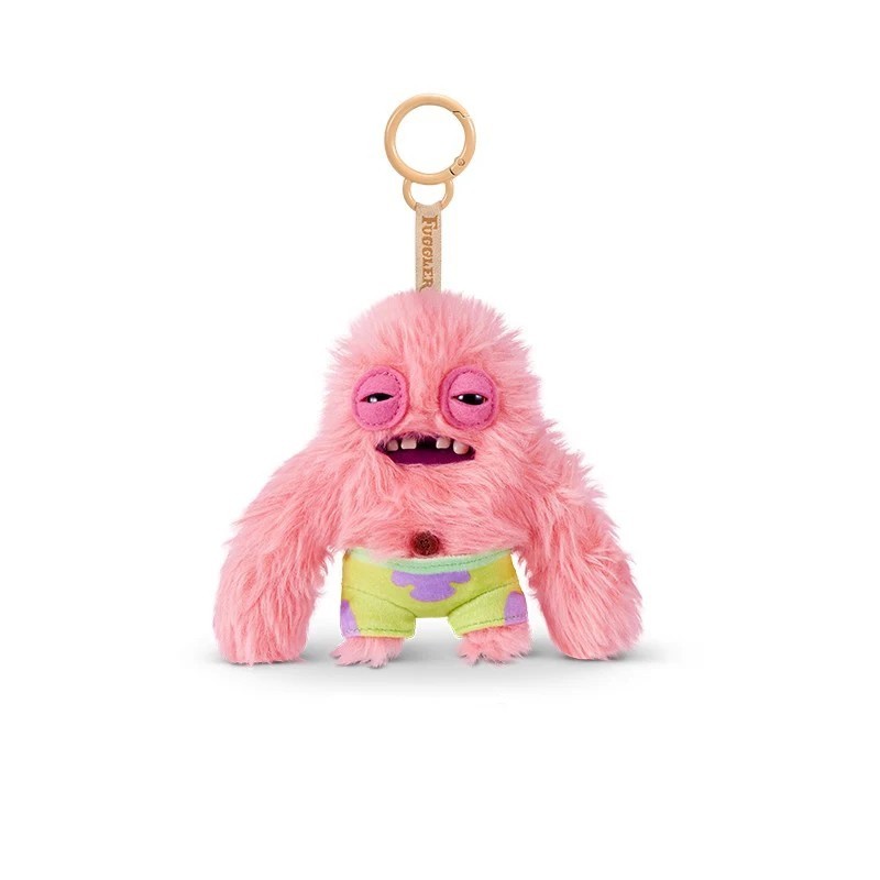 Fuggler SpongeBob Plush Pendant, Ugly Cute Teeth Monster Keychain, Kids Birthday