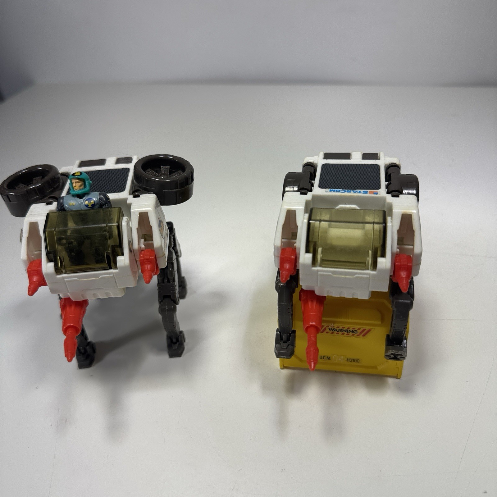 StarCom: US Space Force Vehicle (2) Battlecrane w/ Sgt. Bob Anders & Cargo Pod