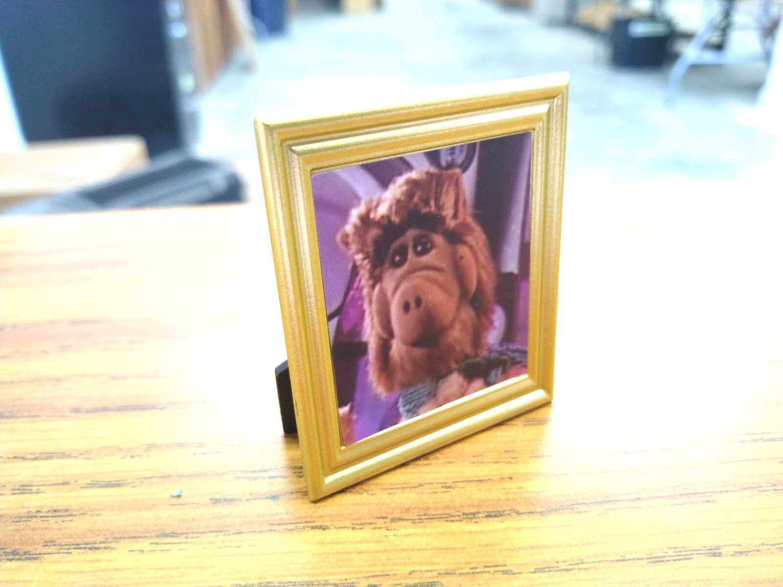 Neca fodder ALF picture frame fodder accessories 1:12