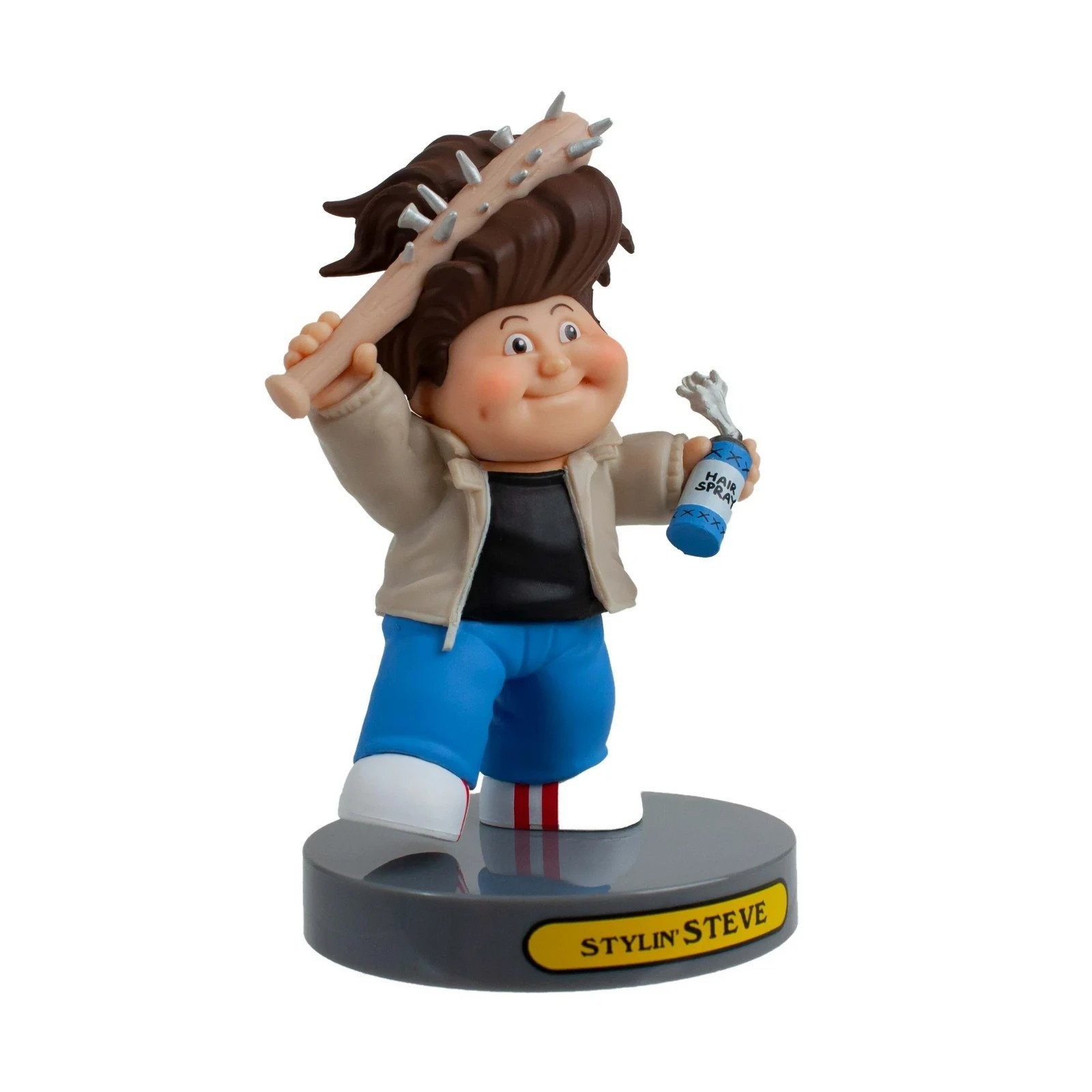 Stranger Things x Garbage Pail Kids Stylin Steve 4&Prime; Figure with Trading Card
