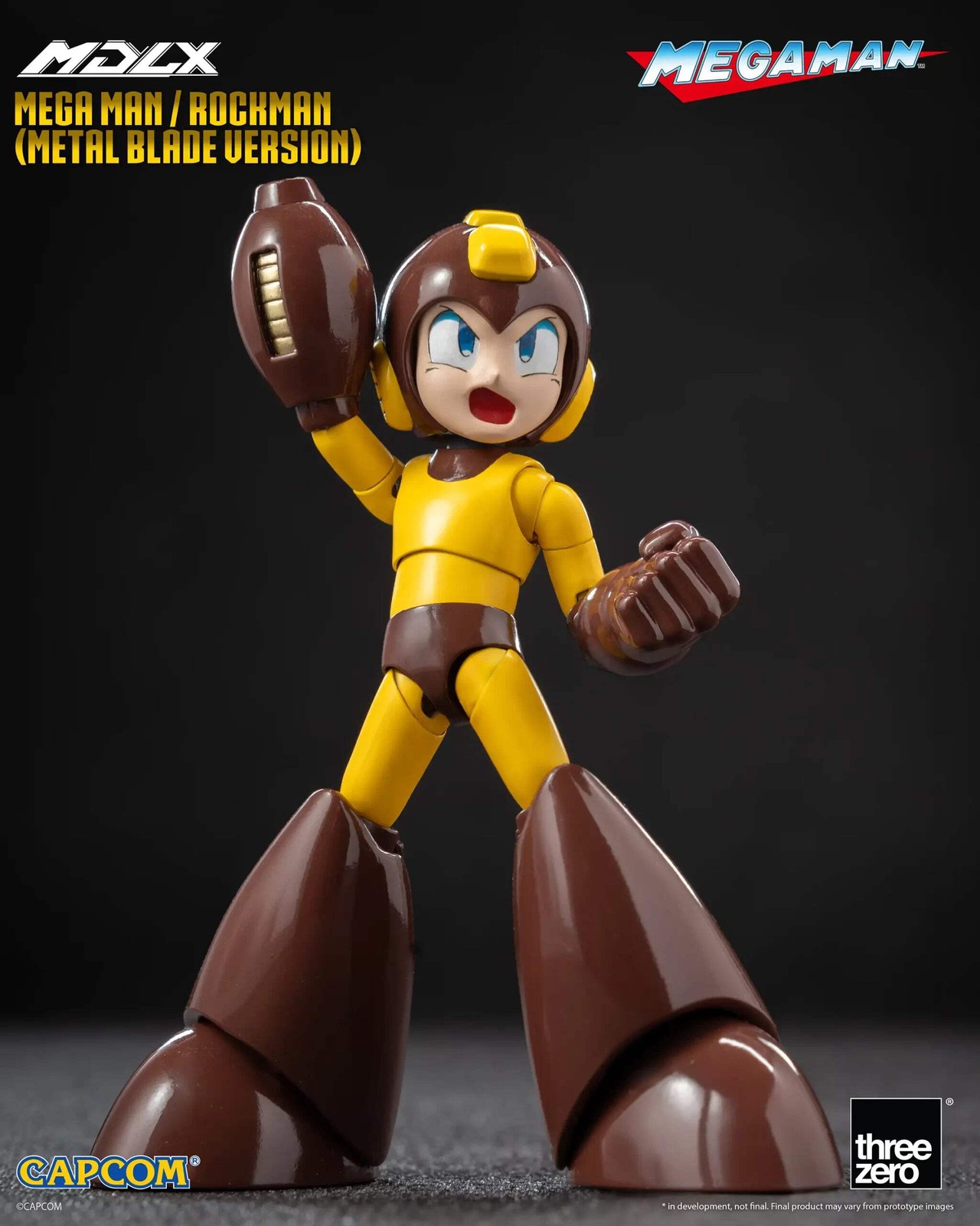 ThreeZero Mega Man Rockman (Metal Blade Ver.) MDLX Action Figure USA SELLER