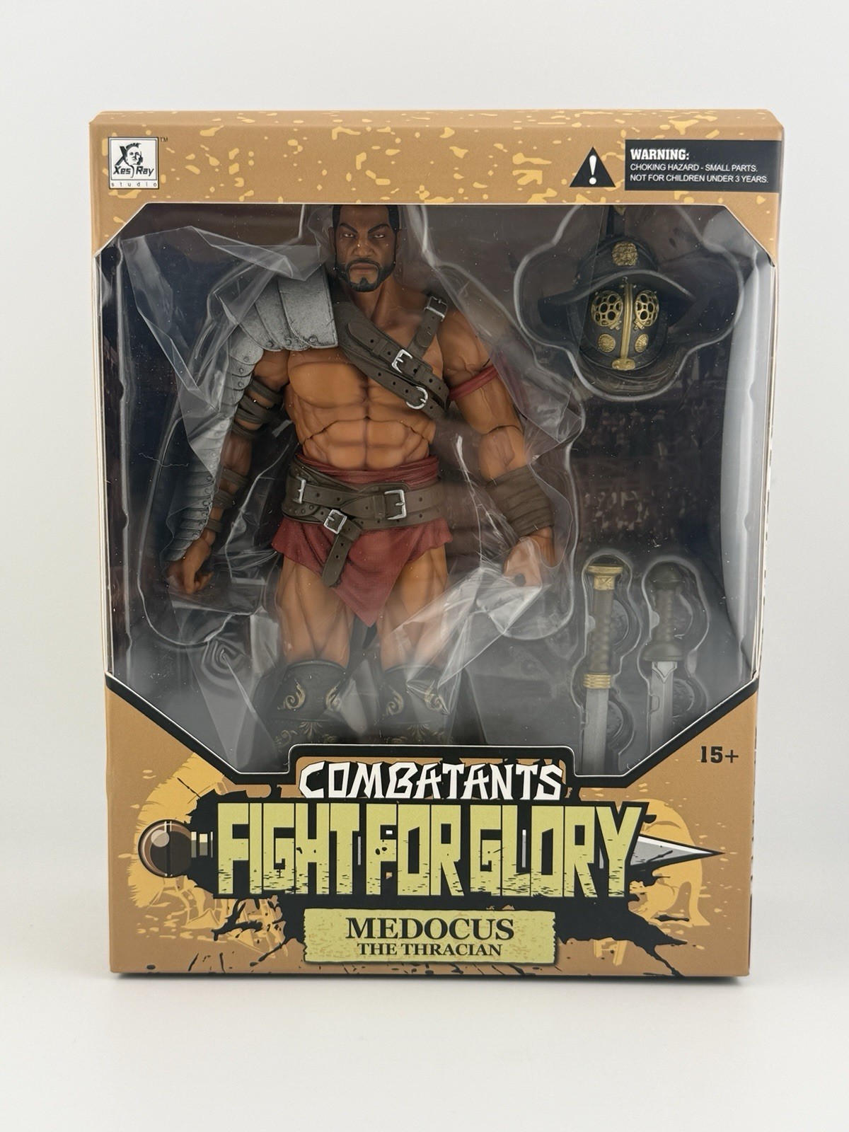 Xesray Studio Combatants Fight For Glory GLADIATOR MEDOCUS THRACIAN Figure NEW