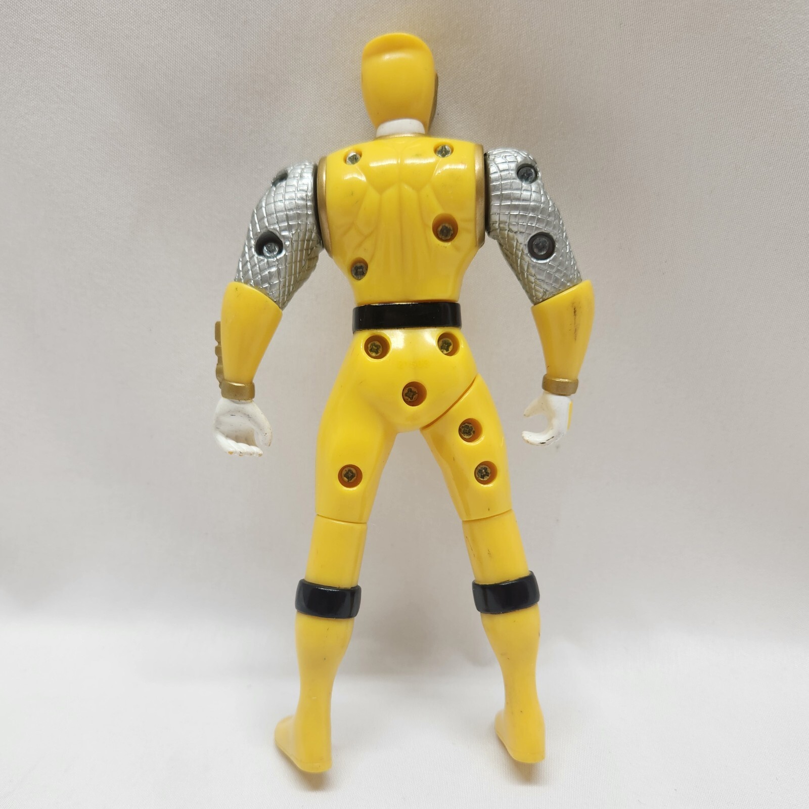 2003 Red & Yellow Ninja Storm Power Ranger Action Figures Only – Bandai Working