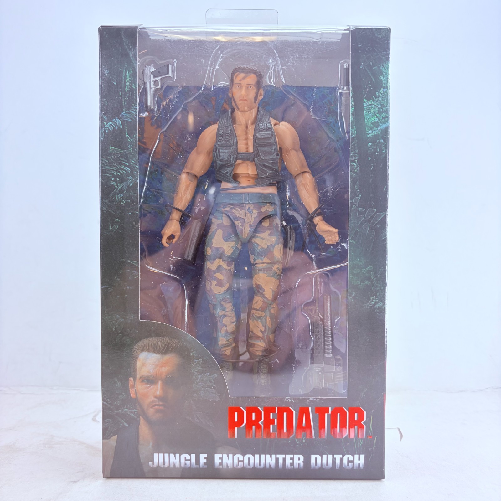 Predator 30th Anniversary Jungle Encounter Dutch 7-inch Action Figure Toy Gift