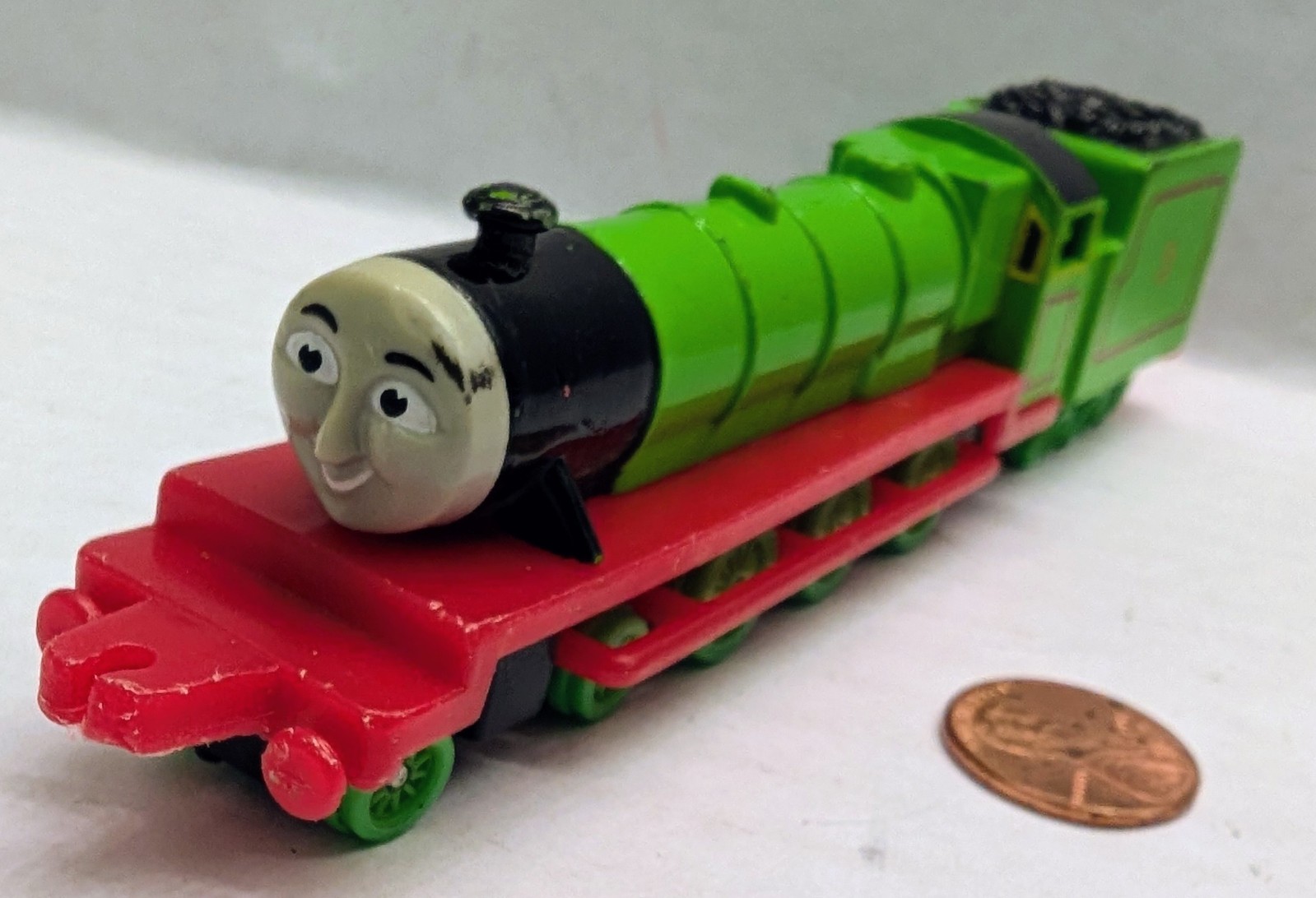 Ertl Thomas The Train & Friends.HENRY.Green .Engine #3.Vintage 1987.diecast.