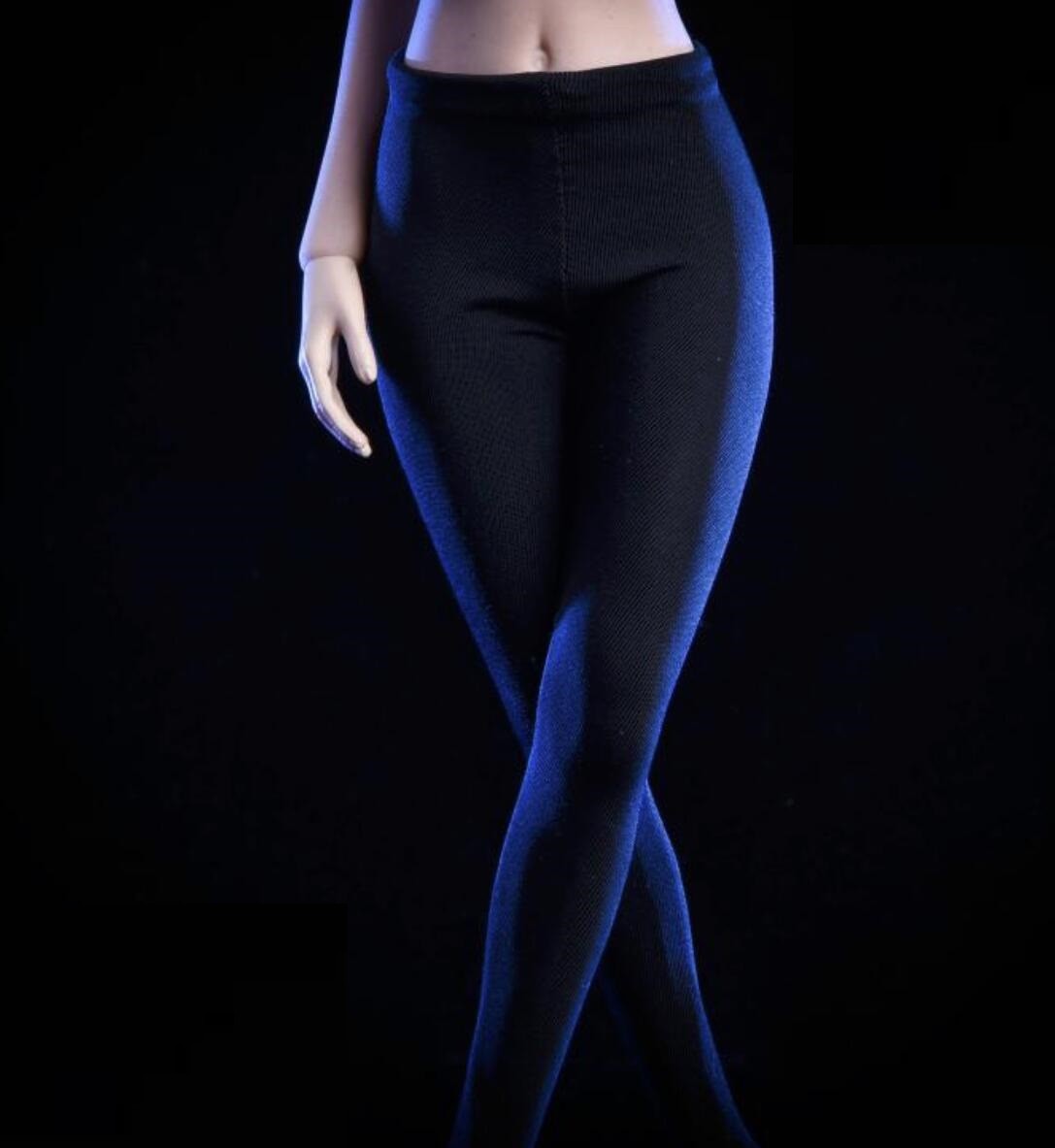1/6 women black Slim Tights stretch suit for killer phicen hot toys kumik ❶USA❶