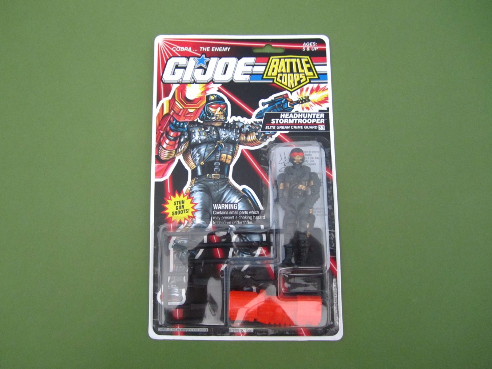 💥 1993 Vintage GI Joe Battle Corps Headhunter Stormtroopers Action Figure New