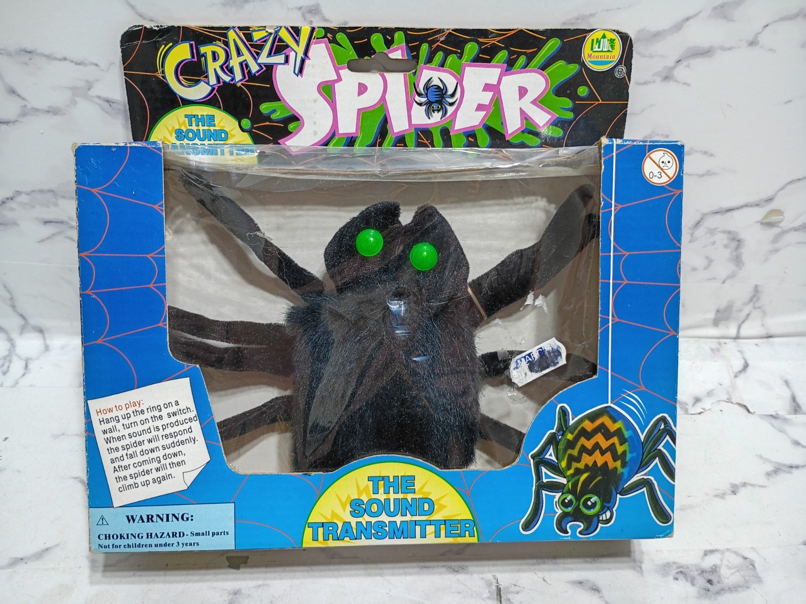 Crazy Spider The Sound Transmitter NOS Vtg