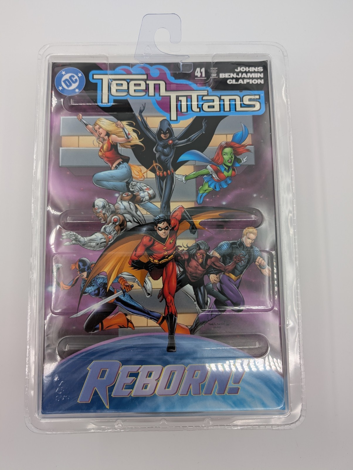 DC Direct McFarlane Miss Martian Teen Titans Platinum Edition Chase New