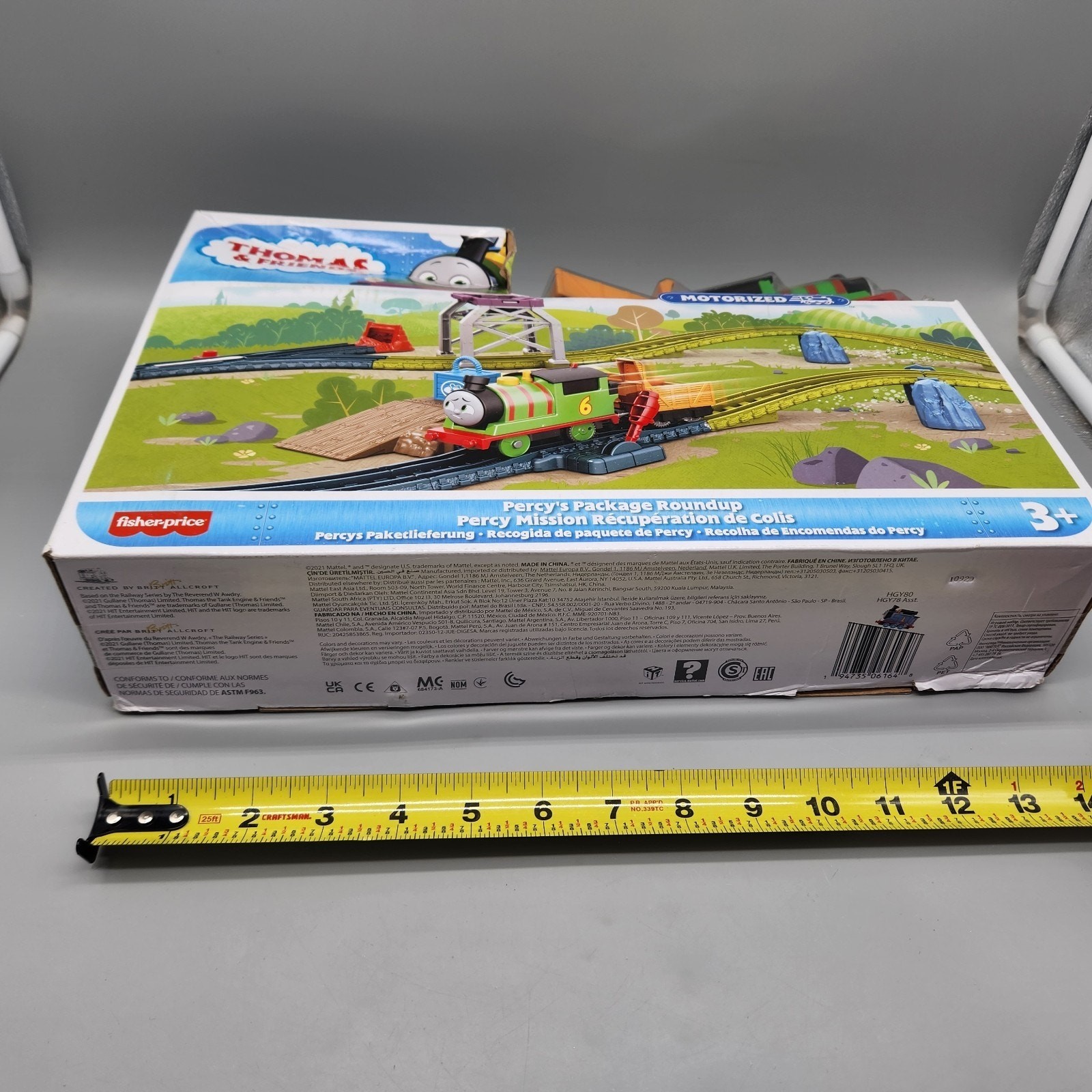 Thomas & Friends Percy&rsquo;s Package Roundup Fisher-Price *BOX DAMAGE 2021 HTF Toy
