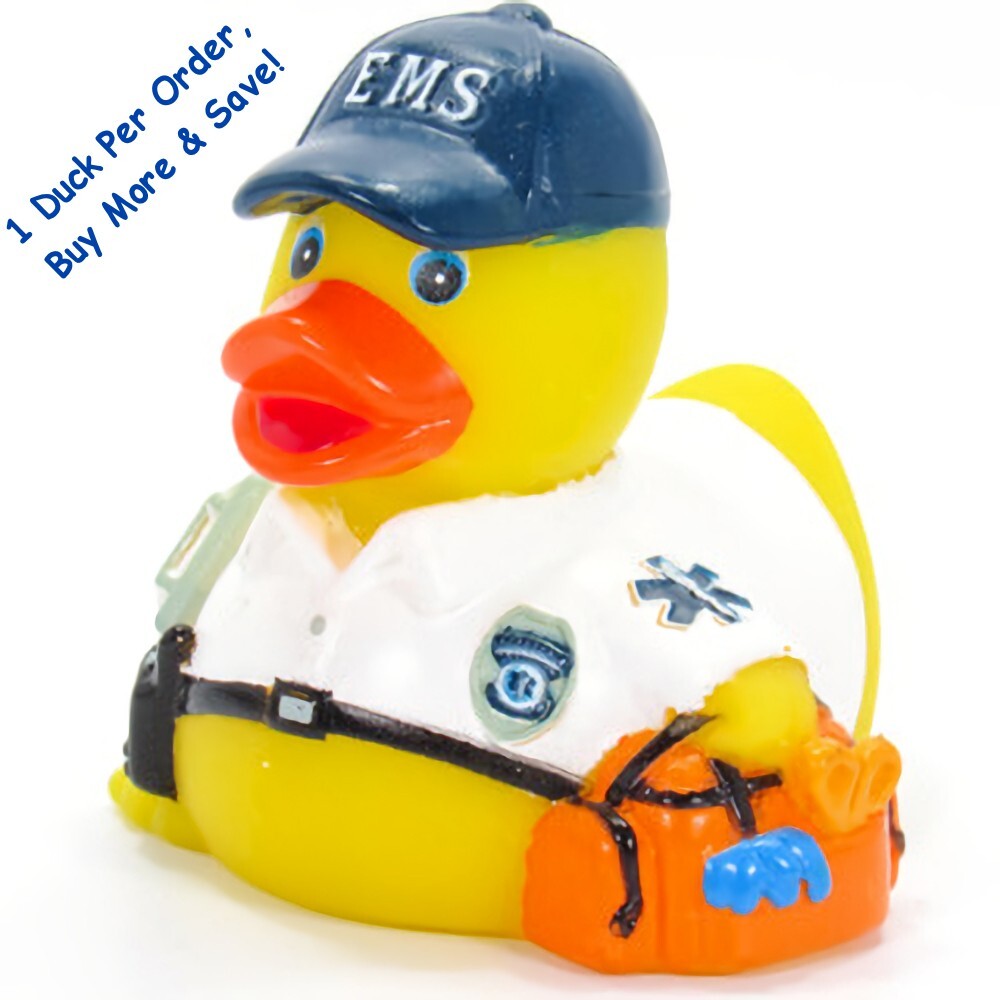 Rescue EMS Paramedic Rubber Ducky – Large – Jeep Ducking – FAST US Shipper
