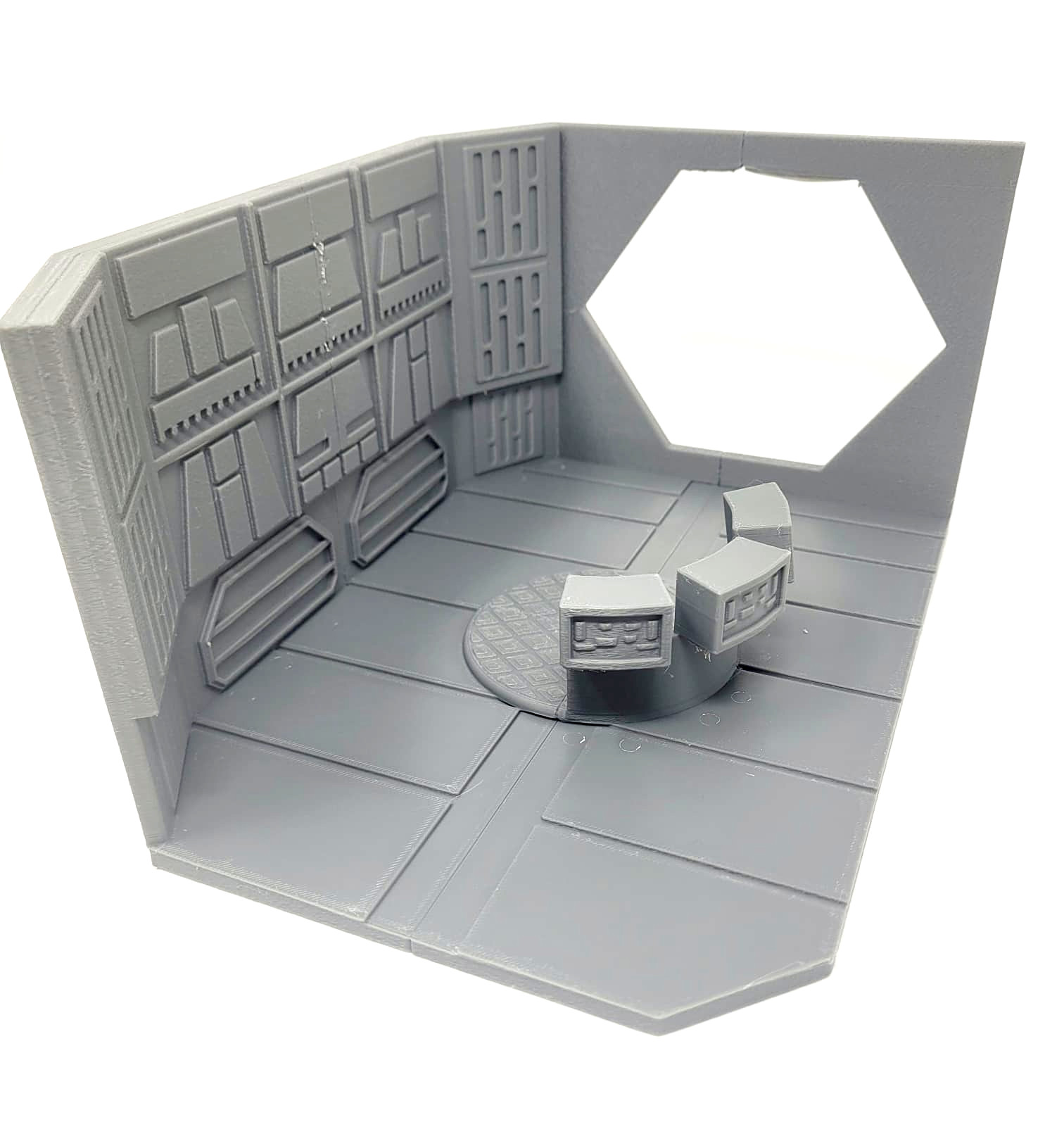 Imperial Detention Block – 1:12 Scale Modular Diorama for 6&Prime; Action Figures