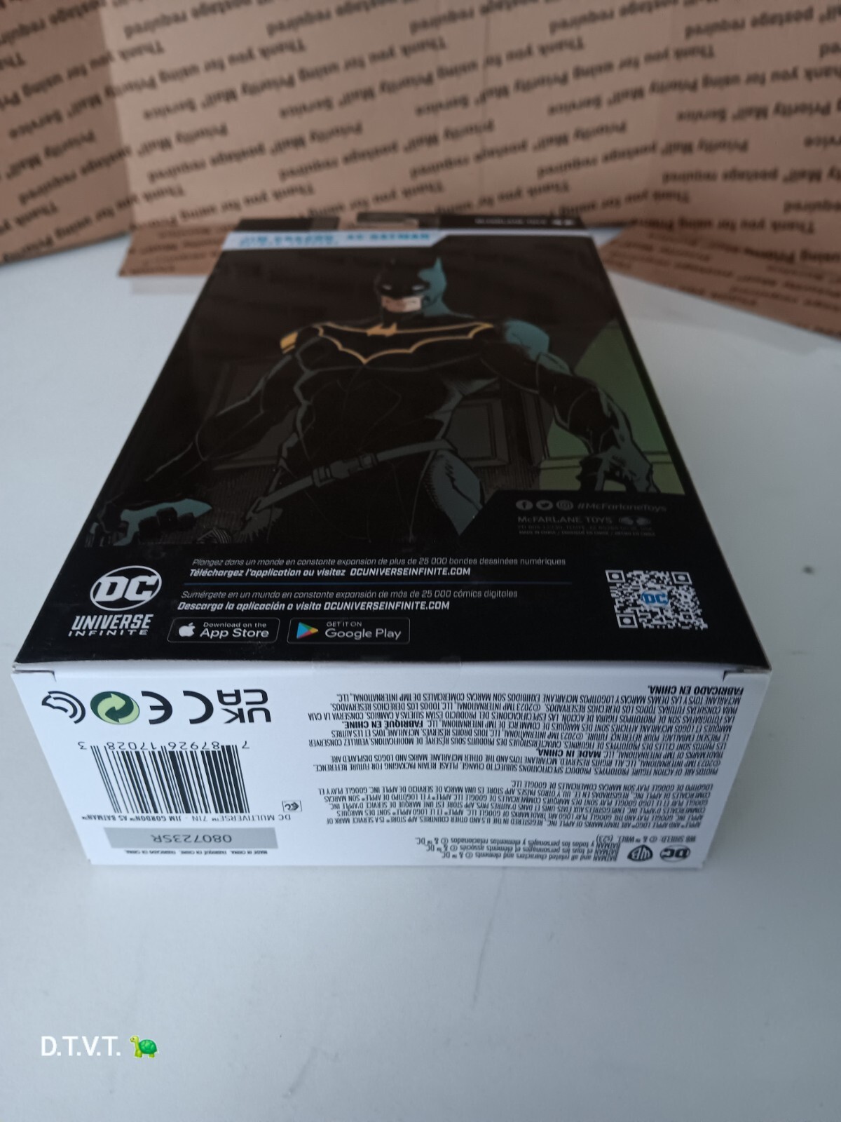McFarlane DC Multiverse CHASE Platinum Edition Jim Gordon as Batman Figure MISB