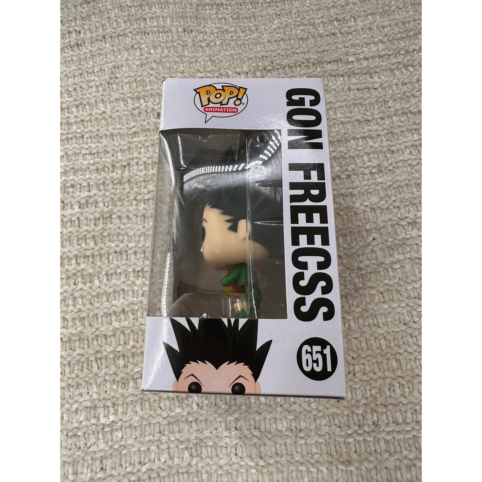 Funko Pop Hunter x Hunter Gon Freecss 651 Vinyl Figure Anime Toy Collectible New