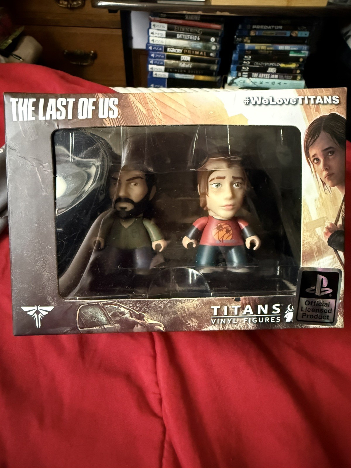 The Last of Us Titans 3&Prime; Vinyl Figures Pack Joel & Ellie Officially Licensed
