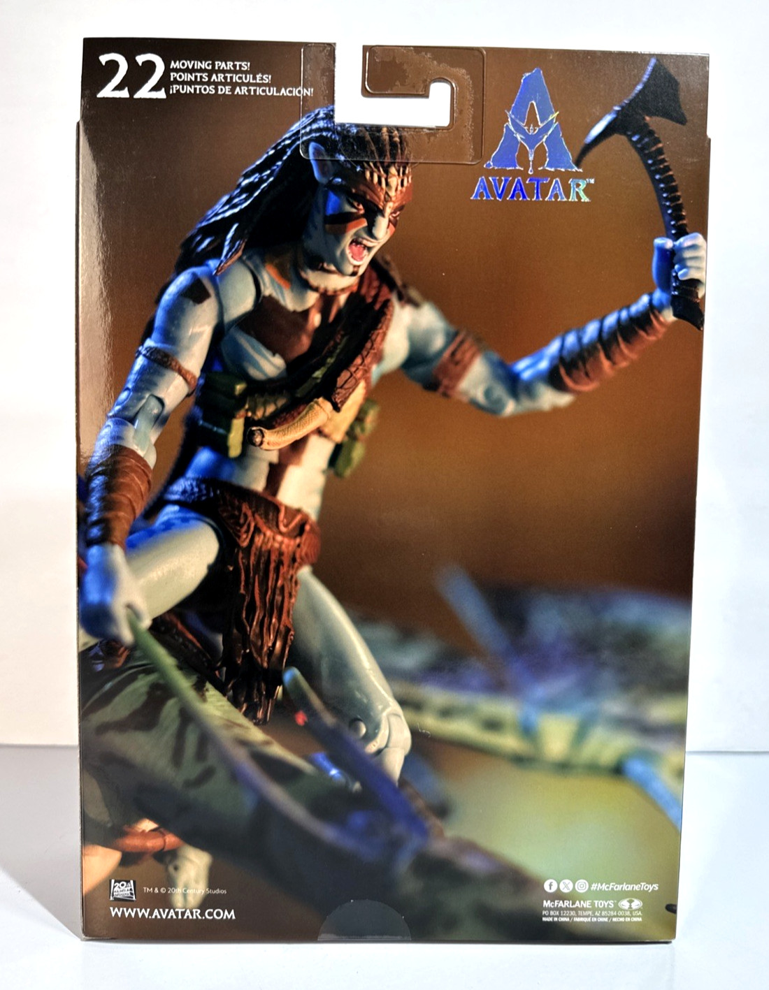 McFarlane Collector Ed #01 Jake Sully (Metkayina) — Avatar: Fire and Ash — NEW