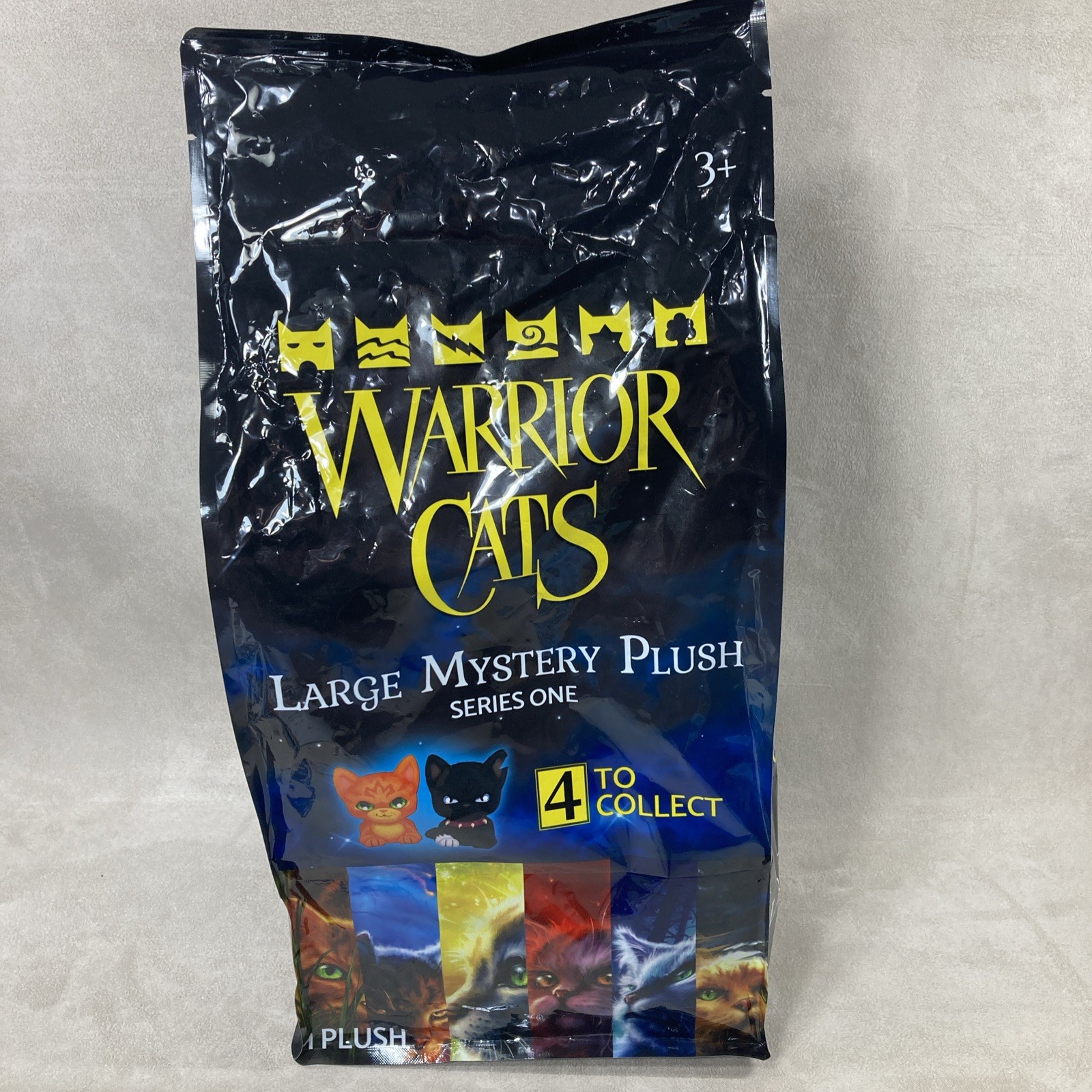 Warrior Cats Graystripe Large Mystery Plush 11&Prime; New. Unopened. Smoke Free.