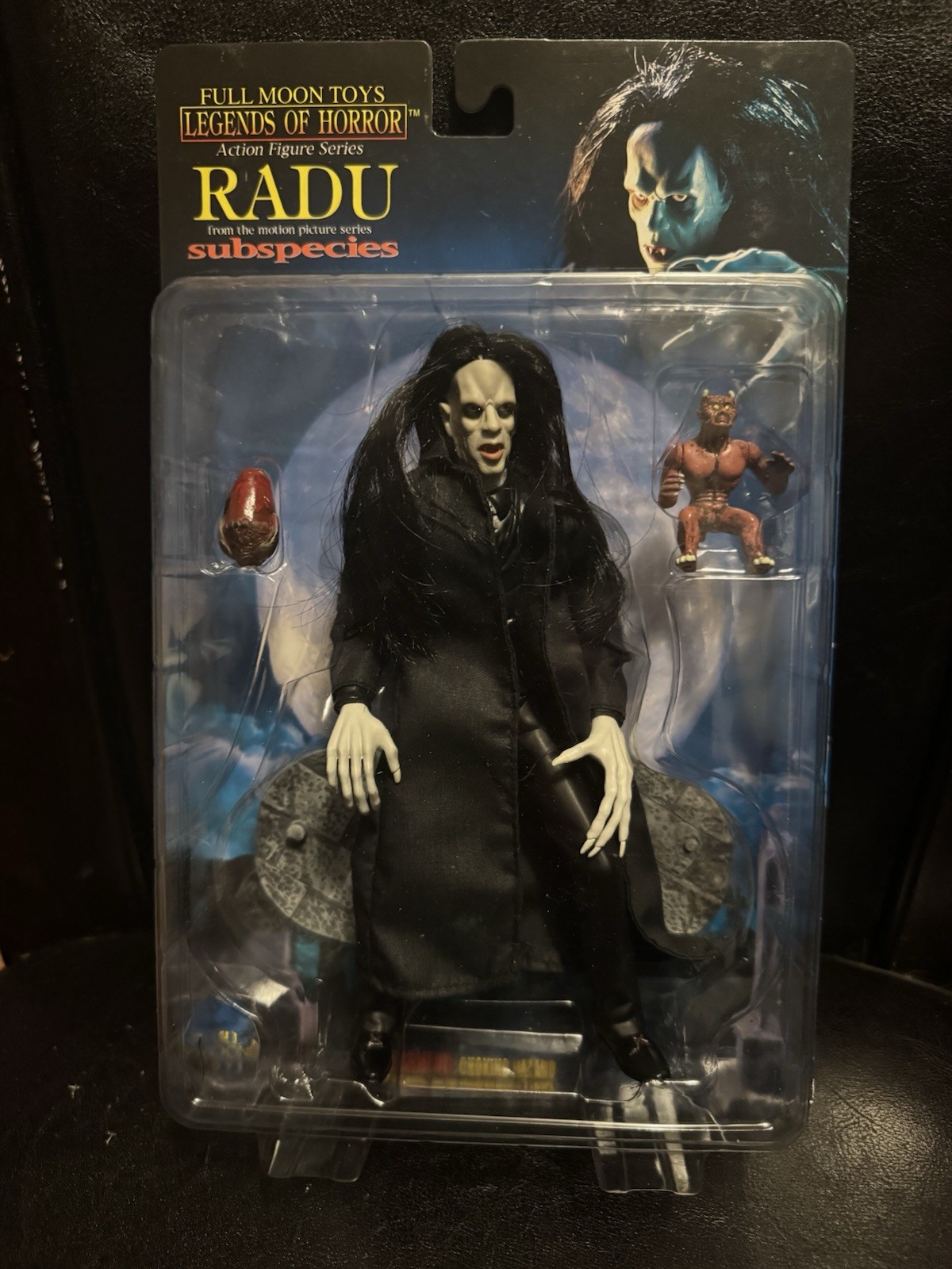 Full Moon Toys Radu Action Figure Complete Subspecies Horror Vampire 1998 VTG