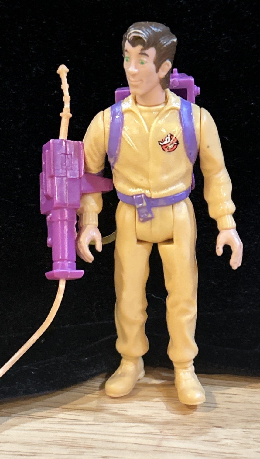 Ghostbusters 1990 Slimed Heroes PETER VENKMAN W/ Proton Pack