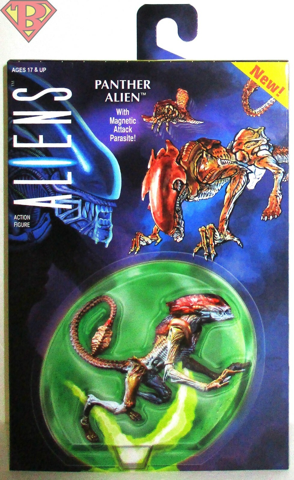 ULTIMATE PANTHER ALIEN Aliens Kenner Tribute 7&Prime; Scale Action Figure Neca 2022