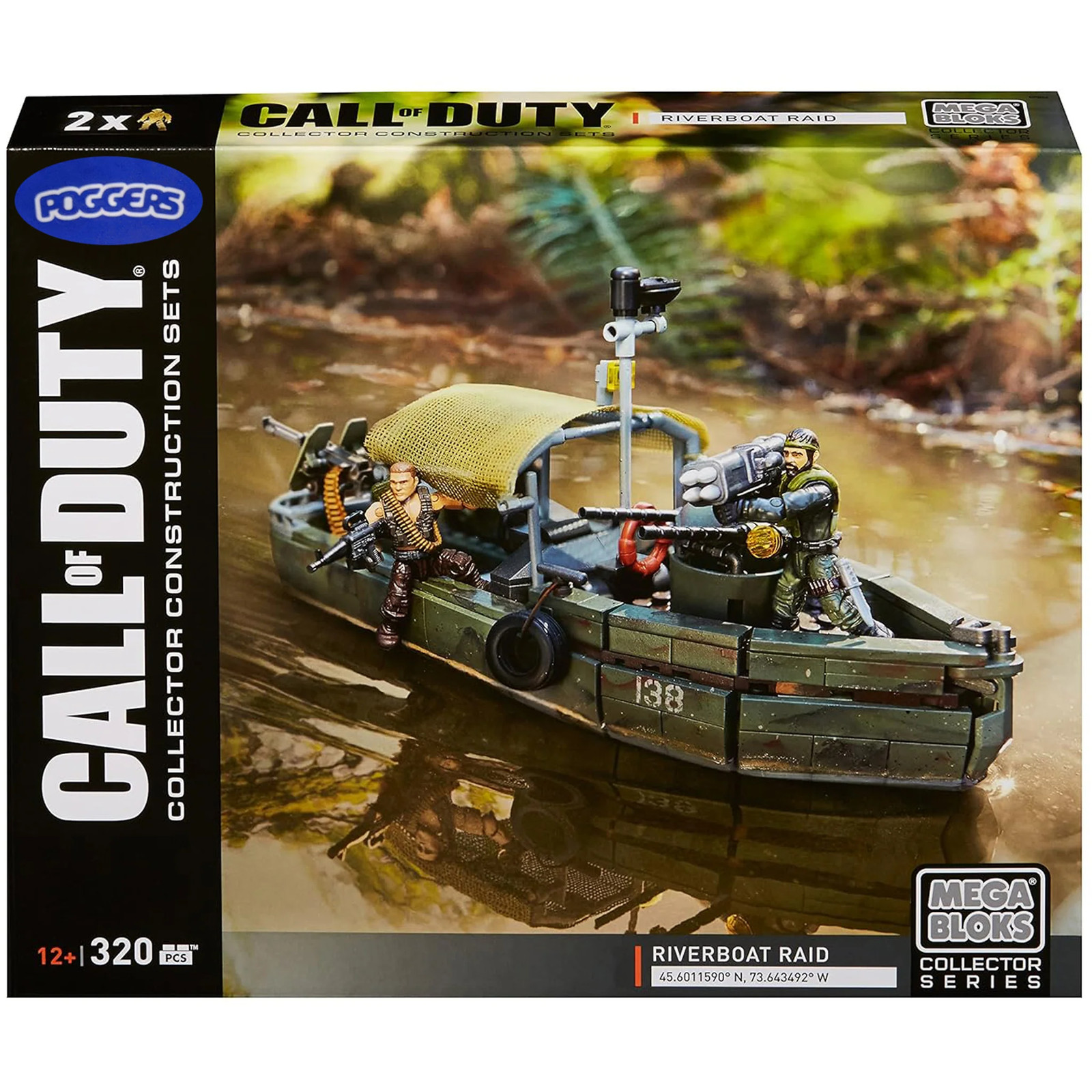 Mega Bloks [Call of Duty] – Riverboat Raid Building Set – Mega Bloks Collector