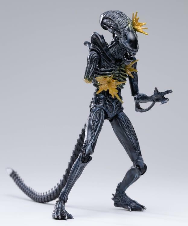 Battle Damage Alien Warrior 1:18 Aliens Action Figure PX Exclusive Hiya Toys