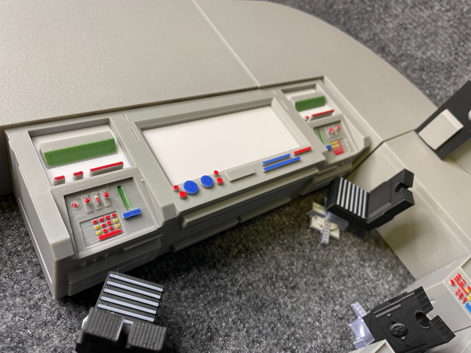 Star Wars inspired Custom made generic Bridge room Diorama