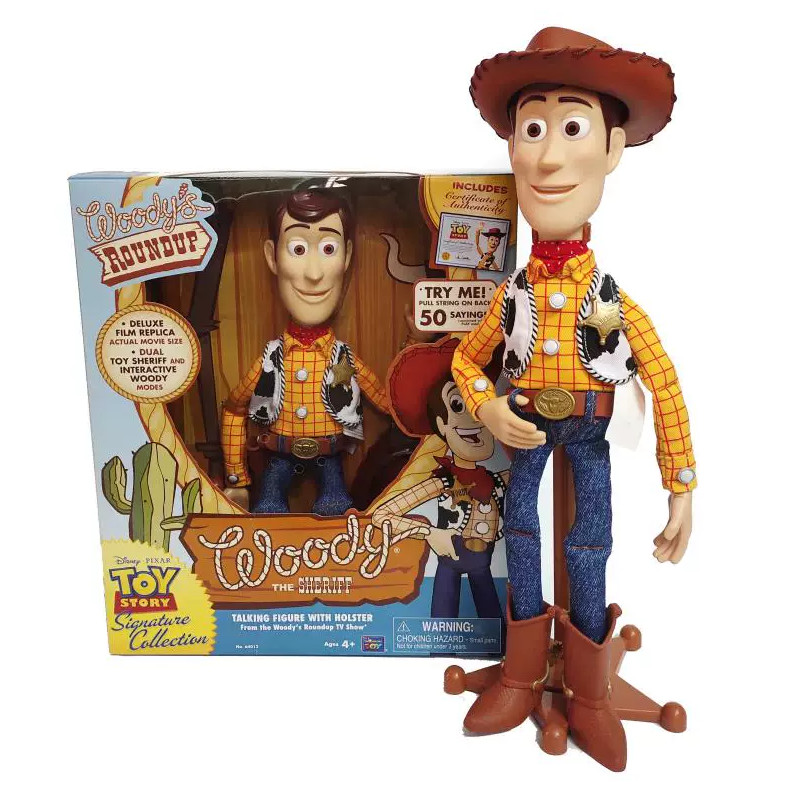 Toy Story Signature Collection Thinkway Talking Woody Doll Sealed Never Opened