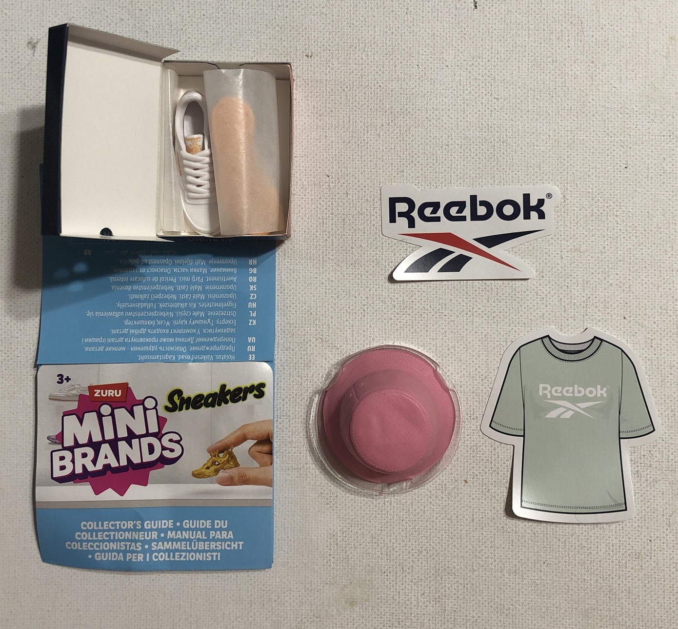 2025 Zuru 5 Mini Brands Sneakers Mini Mystery Collectible Reebok Collectible