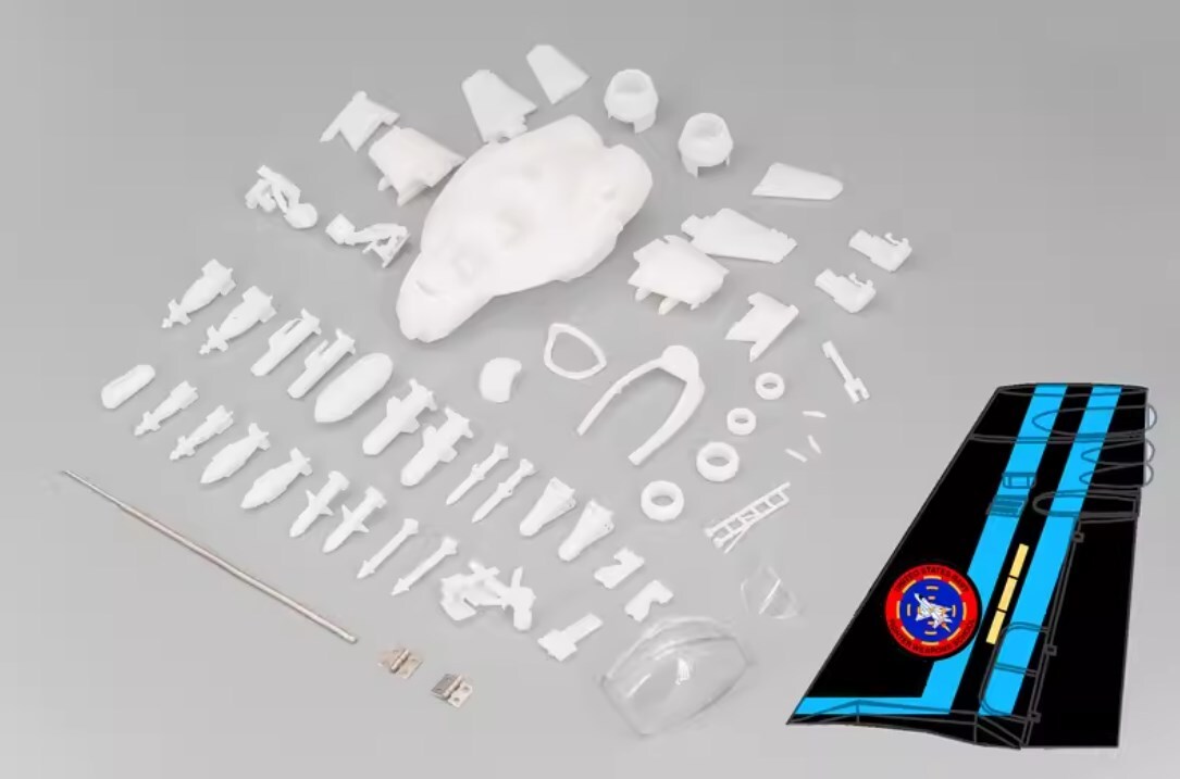F/A-18F Fighter Aircraft Cute Version 3D Printed static Models