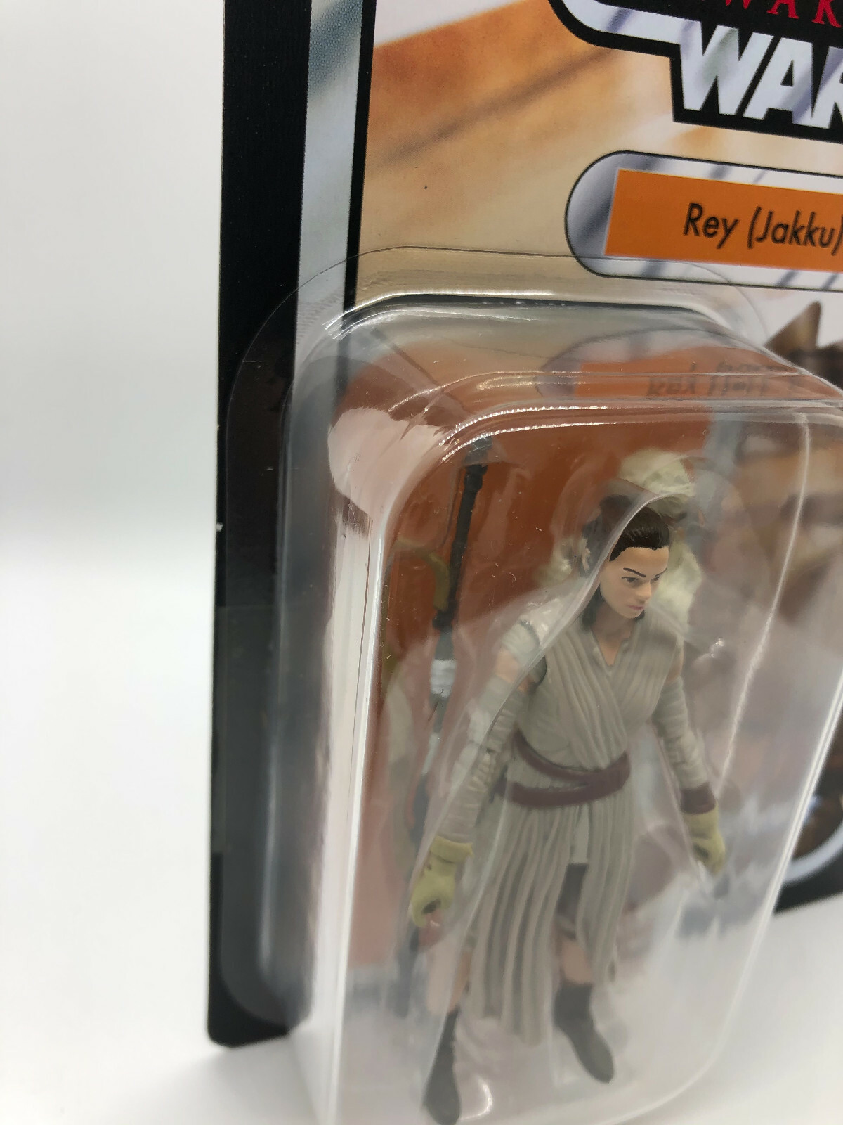 *READ* Star Wars Vintage Collection REY Jakku Force Awakens 3.75&Prime; Figure VC116