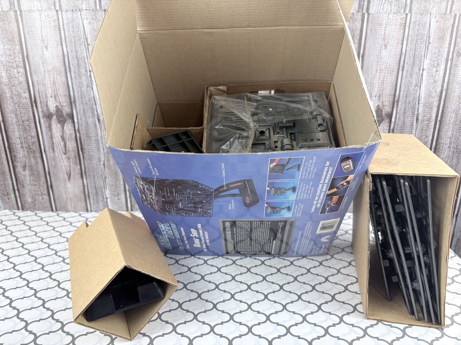 Star Trek The Next Generation BORG SHIP Cube ‘94 Playmates Vintage NEW OPEN BOX