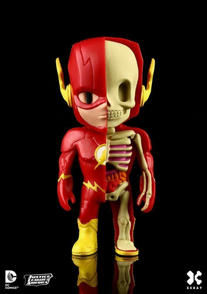 XXRAY DC COMICS JUSTICE LEAGUE DISSECTED VINYL ART FIGURE – # 04 THE FLASH