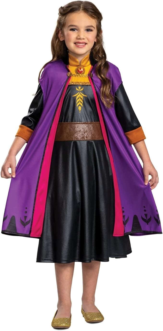 NEW Disney Official Frozen ANNA Girls Costume Size 3 to 4 Years