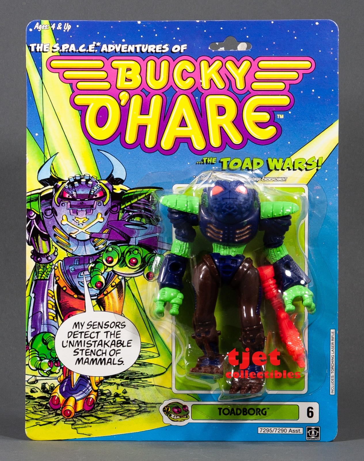 Bucky O&rsquo;Hare #6 Toadborg Action Figure 1990 Hasbro New