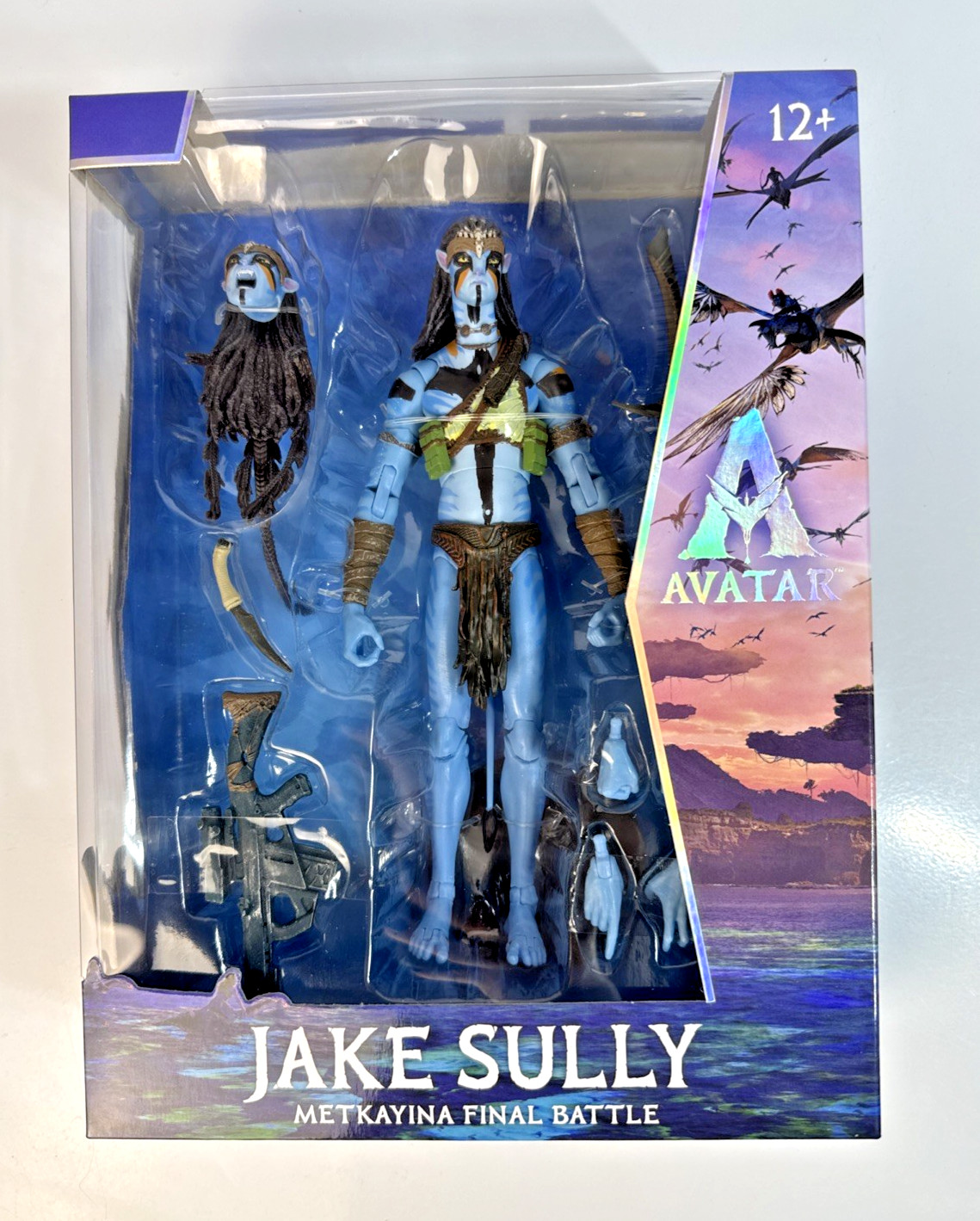McFarlane Collector Ed #01 Jake Sully (Metkayina) — Avatar: Fire and Ash — NEW