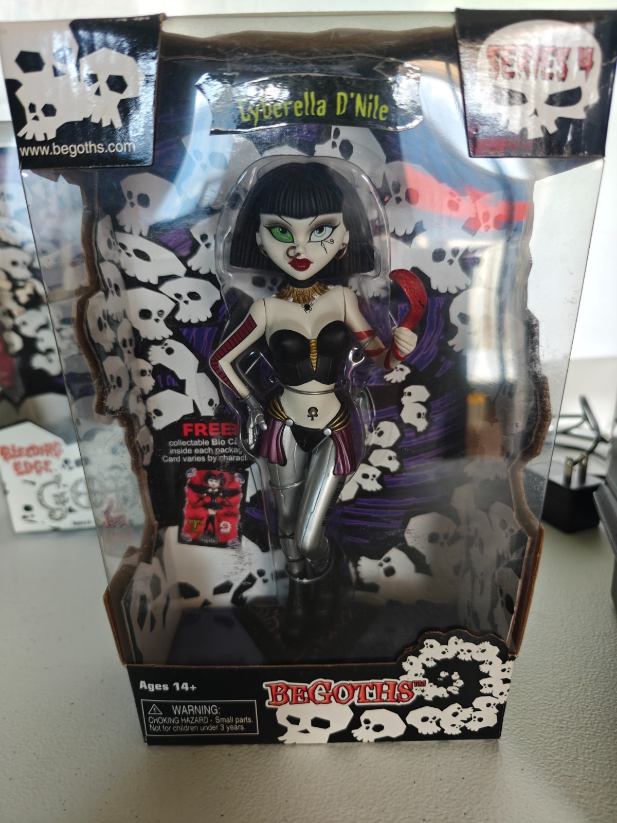 Bleeding Edge Goths – Large Lot, 7 Figures, Original 4 – 7&Prime;, Rare/Exclusive