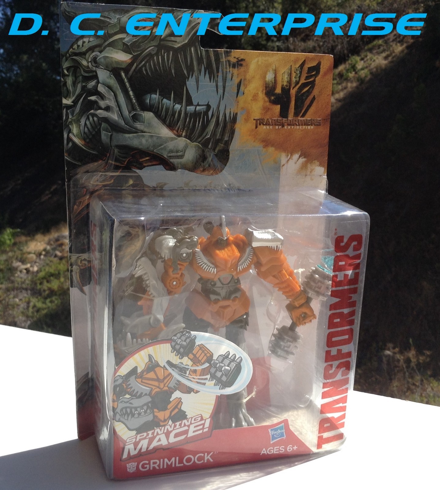 TRANSFORMERS AGE OF EXTINCTION DINOBOT LEADER GRIMLOCK DELUXE CLASSNEW MOSC 2014