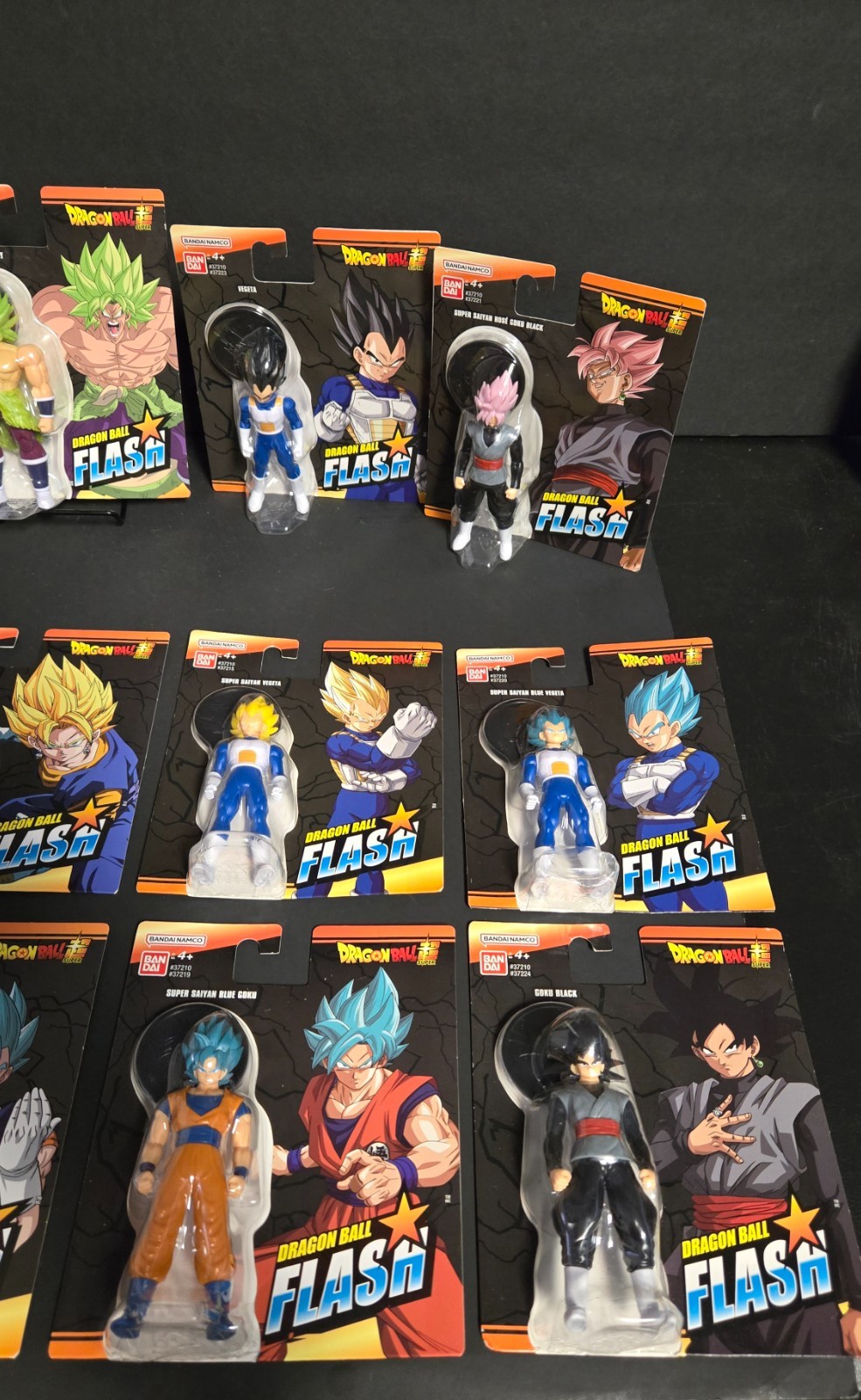 Dragon Ball Super Flash Action Figure Lot of 12 NIB Bandai Namco 2024