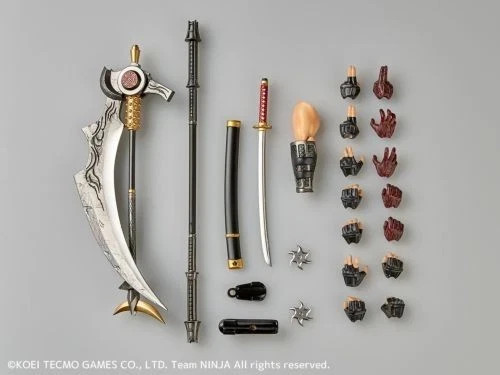 Kaiyodo Amazing Yamaguchi NINJA GAIDEN 3 Ryu Hayabusa with Bonus Parts In Stock