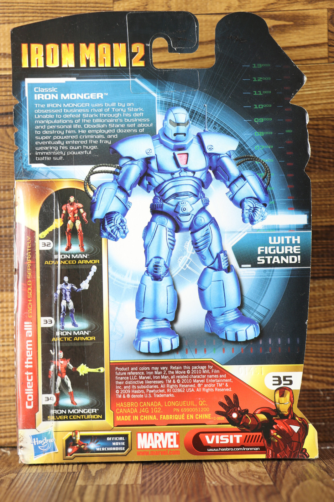 2010 MARVEL Iron Man 2 Comic Series MONGER #35
