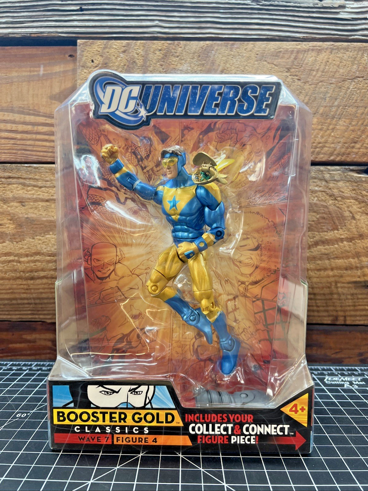 Mattel DC Universe Classics Booster Gold Wave 7 Atom Smasher BAF SEALED Figure